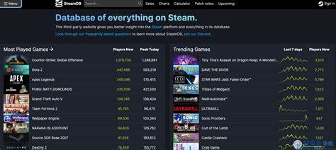 steamdb sale|steam all time low prices.